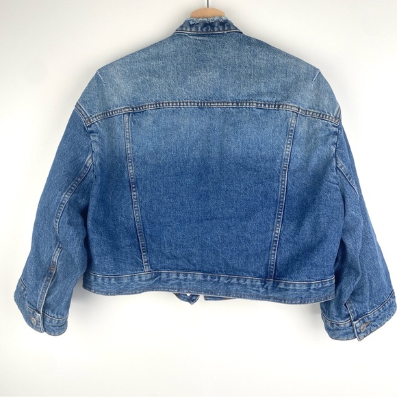 Dries Van Noten Cropped Denim Jacket - Picture 6 of 9